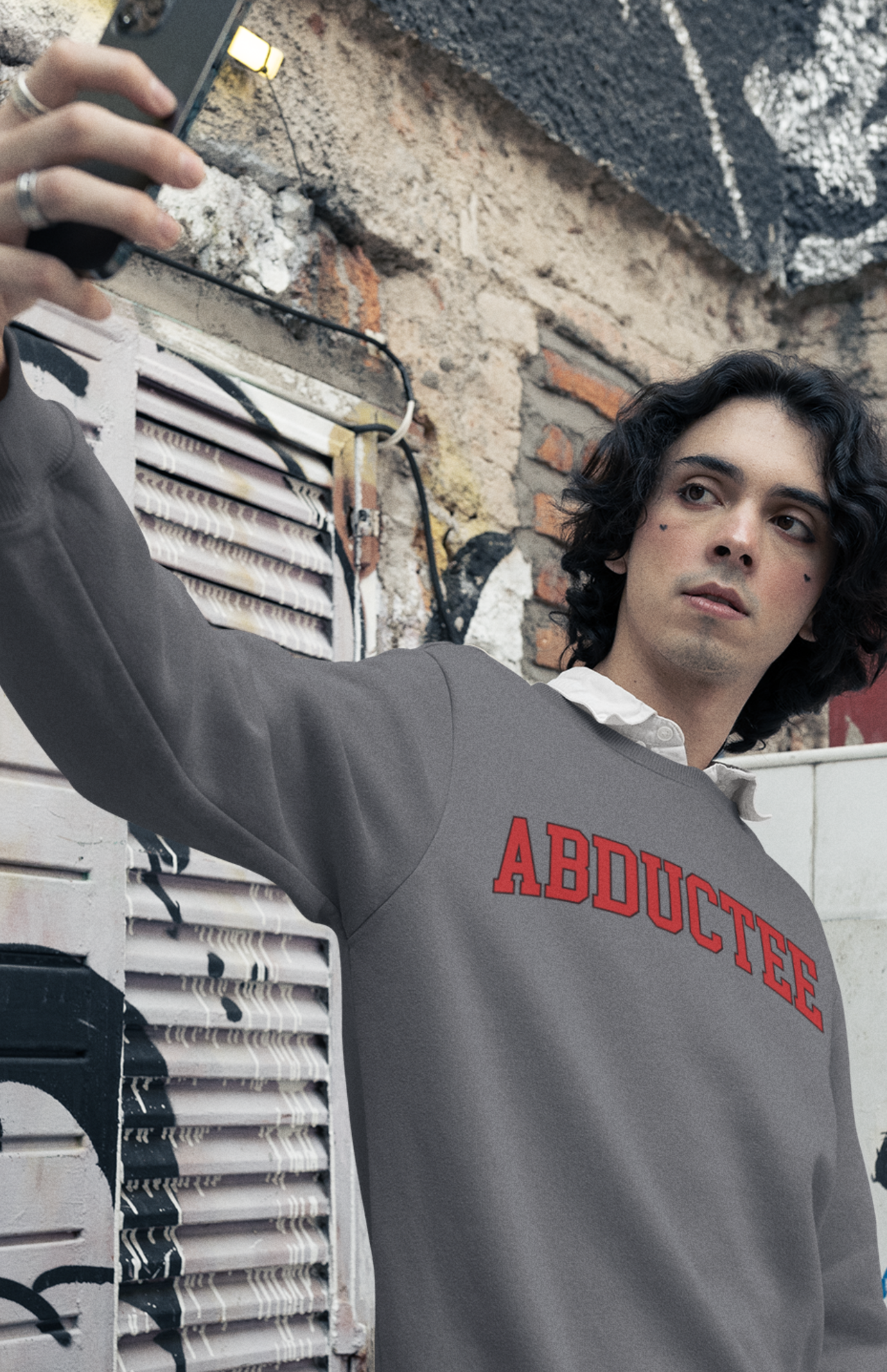 đź‘˝Abductee Cosmic Academia Unisex Crewneck Sweatshirt