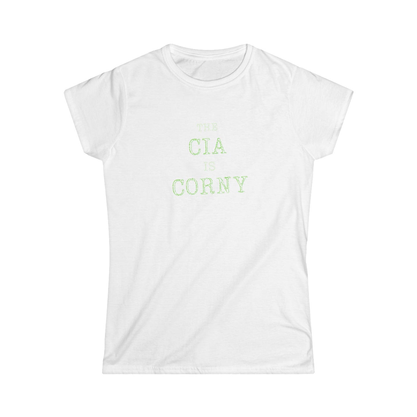 THE CIA IS CORNY Tee - Women