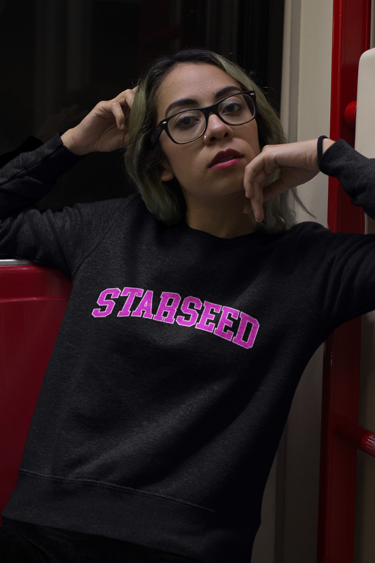 Starseed Cosmic Academia Unisex Crewneck Sweatshirt